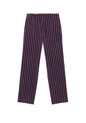 Dries Van Noten Penny Long Pants in Dark Blue - Navy. Size 52 (also in 46).