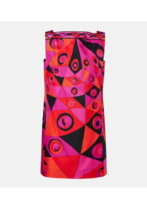 Pucci Occhi silk twill minidress