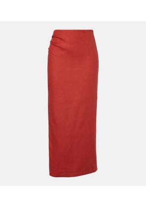 SIR Linen maxi skirt