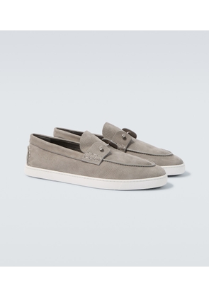 Christian Louboutin Chambeliboat leather boat shoes