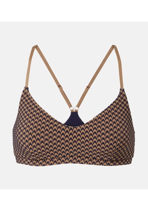 The Upside Zoe houndstooth sports bra
