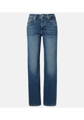 7 For All Mankind Stovepipe straight jeans