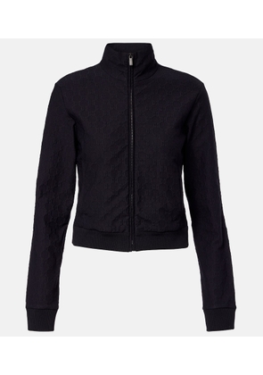 Gucci GG jacquard jersey track jacket