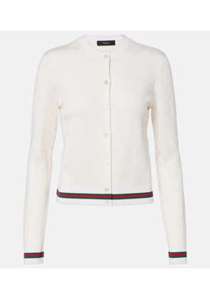 Gucci GG jacquard cardigan