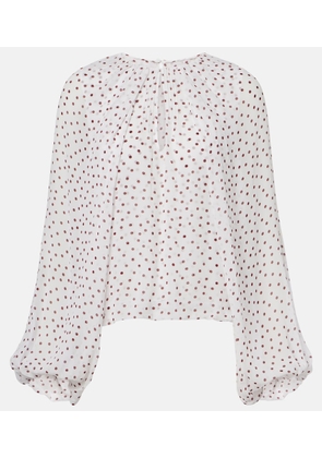 Dorothee Schumacher Dancing Dots blouse
