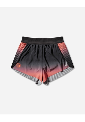 Women s AeroSwift Dri-FIT ADV Mid-Rise 3in Brief-Lined Running Shorts Black / Bright Crimson