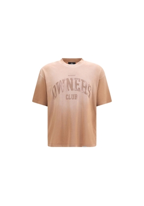 Represent Brown Cotton T-Shirt - L