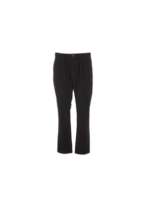 Herno Black Elastane Athletic Pants - L