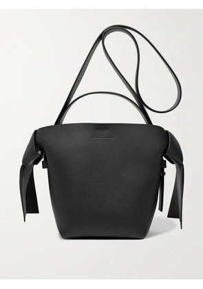 Acne Studios - Musubi Mini Knotted Leather Shoulder Bag - Black - One size