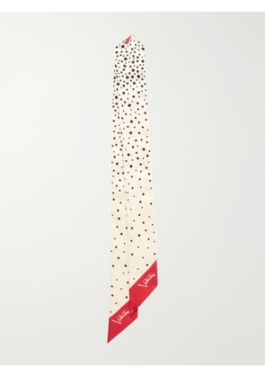 Valentino Garavani - Bandeaux Printed Silk Scarf - White - One size