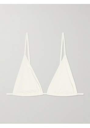 Rivage - Jamie Triangle Bikini Top - White - x small,small,medium,large,x large