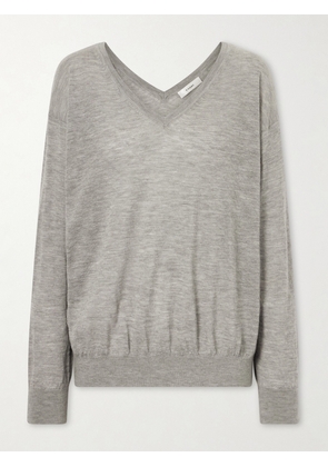 FRAME - Cashmere Sweater - Gray - x small,small,medium,large,x large