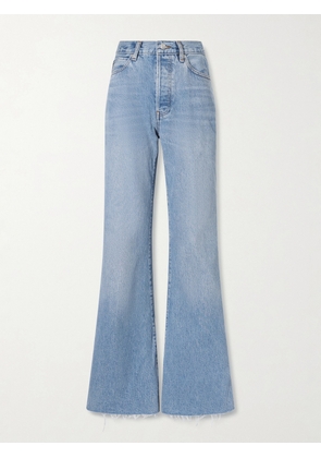 FRAME - The Lax High-rise Flared Jeans - Blue - 23,24,25,26,27,28,29,30,31,32,33