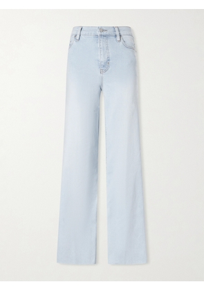 FRAME - Le Slim Palazzo High-rise Wide-leg Jeans - Blue - 23,24,25,26,27,28,29,30,31,32,33