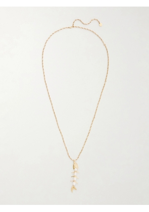 ALÉMAIS - Calypso Gold-tone And Pearl Necklace - Multi - One size