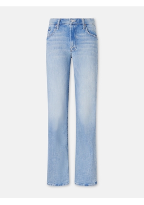 Mother - The Mid Rise Zip Rambler Skimp Wide-leg Jeans - Blue - 23,24,25,26,27,28,29,30,31,32