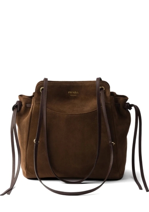 Prada medium Carry tote bag - Brown
