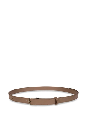 Victoria Beckham Dorian B leather belt - Brown