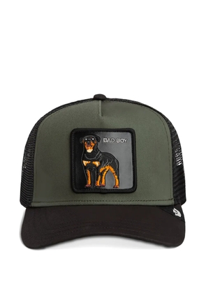 GOORIN BROS patch-detail mesh-panel cap - Black