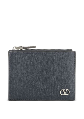 Valentino Garavani VLogo Signature leather coin purse - Blue