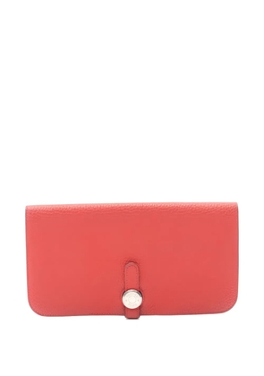 Hermès Pre-Owned 1987 Dogon Long bi-fold wallet - Red