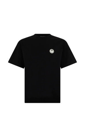 Palm Angels logo-patch T-shirt - Black