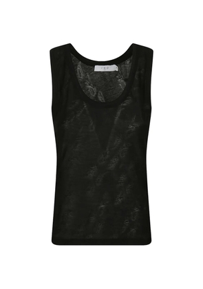 IRO distressed-effect tank top - Black