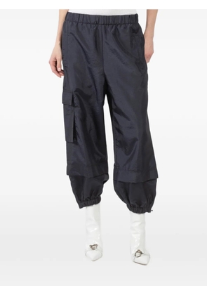 Tibi cargo-pocket track pants - Blue