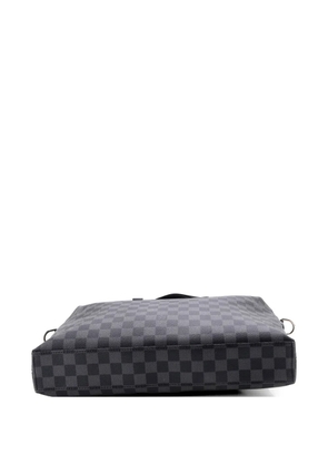 Louis Vuitton Pre-Owned Porte-Documents Jour Bag Damier Graphite business bag - Black