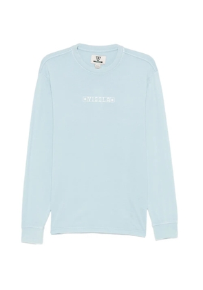 VISSLA Serpents Cosmic Wash graphic-print long-sleeve T-shirt - Blue