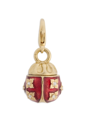La DoubleJ Lady Scarab charm - Gold