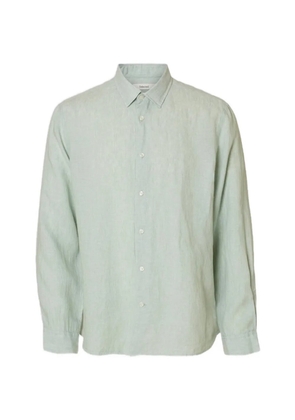 SELECTED linen shirt - Green