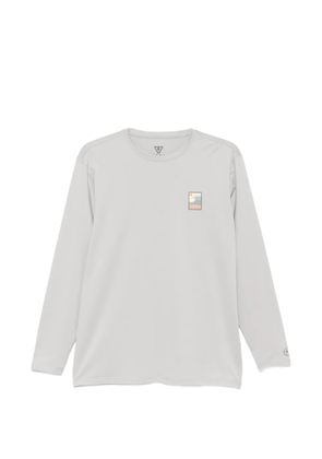VISSLA graphic-print T-shirt - Grey
