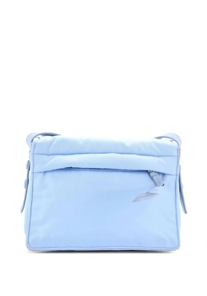 Prada Pre-Owned Padded Flap Shoulder Bag Re-Nylon Small crossbody bag - Blue