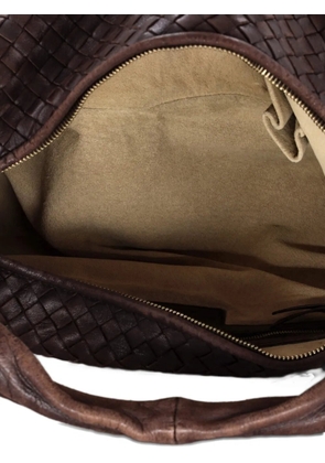 Bottega Veneta Pre-Owned Veneta Intrecciato Nappa Medium hobo bag - Brown