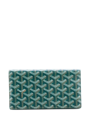 Goyard Pre-Owned Richelieu Wallet Coated Canvas Long small wallets - Green