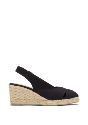 Castañer Diana peep-toe espadrilles - Black