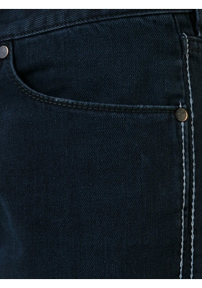 Lanvin contrast knee jeans - Blue