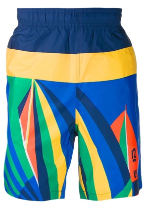 Polo Ralph Lauren Sailboat print bermuda shorts - Blue