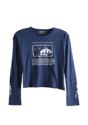 Enfants Riches Déprimés graphic-print long-sleeve T-shirt - Blue