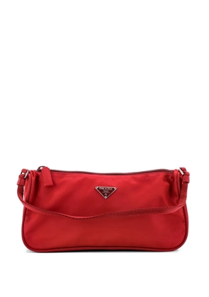 Prada Pre-Owned Pochette Shoulder Bag Tessuto Small hobo bag - Red