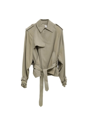 The Frankie Shop Elva belted jacket - Neutrals