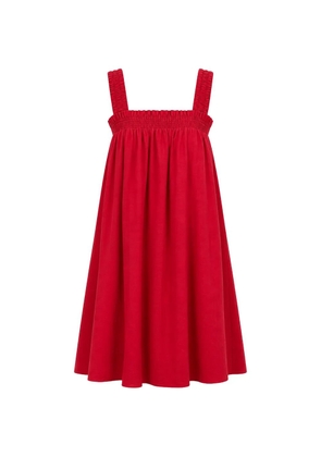 Seafolly gathered-band mini dress