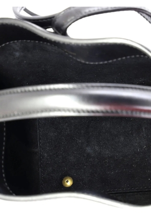 Saint Laurent Pre-Owned Le 37 Leather Mini bucket bag - Black