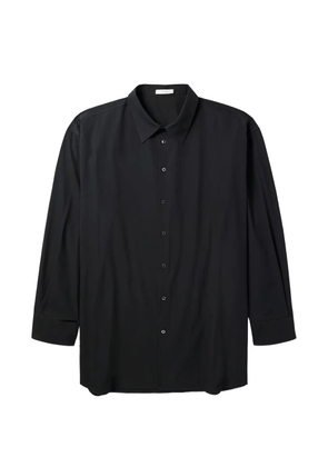 The Row long-sleeve shirt - Black