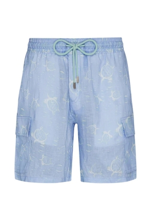 Vilebrequin turtle-print shorts - Blue
