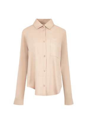 LOEWE suede buttoned shirt - Pink