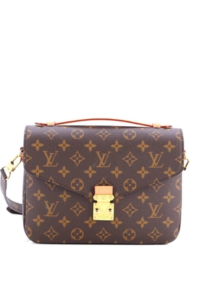 Louis Vuitton Pre-Owned Pochette Metis Monogram Canvas crossbody bag - Brown