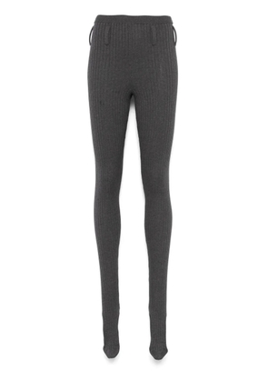 Prada ribbed leggings - Grey