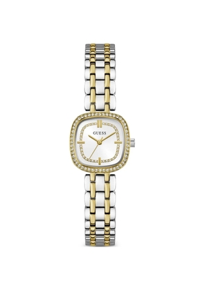 GUESS USA crystal 25mm watch - White